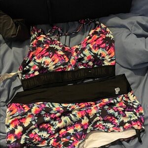 PINK Victoria's Secret Tie-Dye SportsGym to Swim